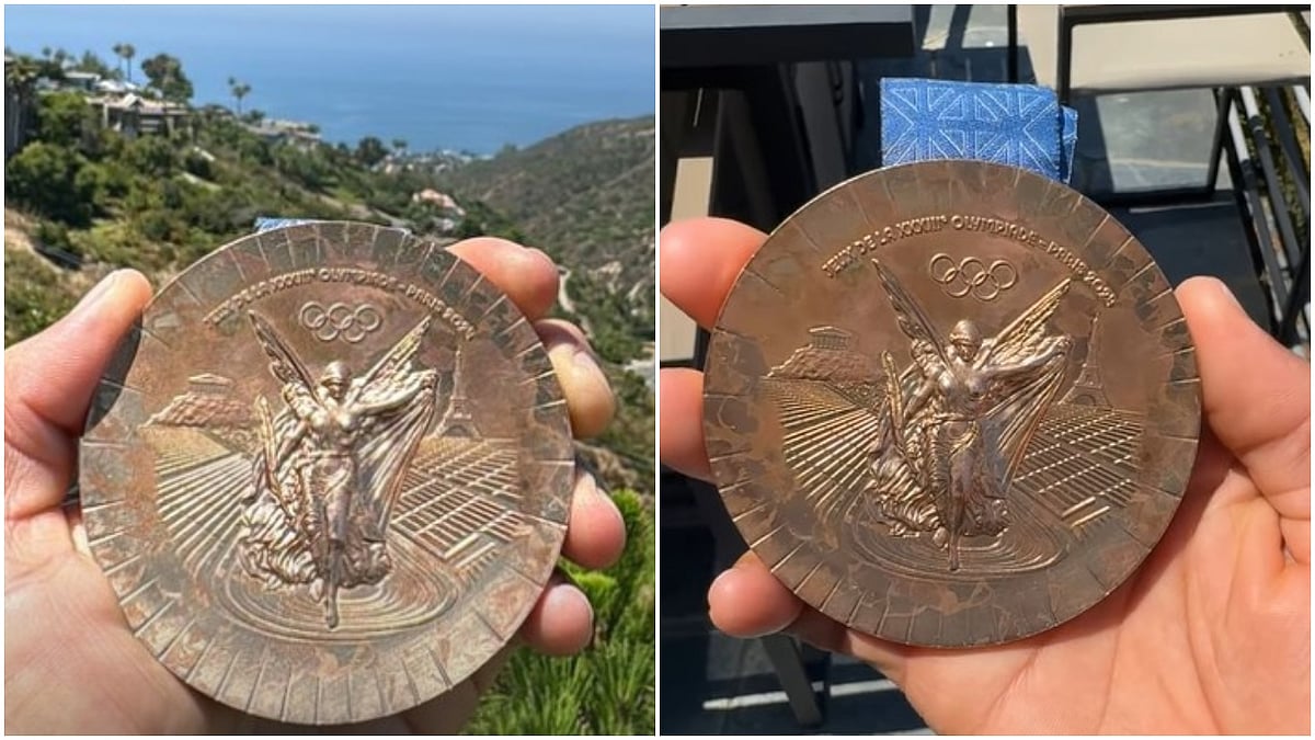 Instagram/nyjah : Paris Olympics bronze medal